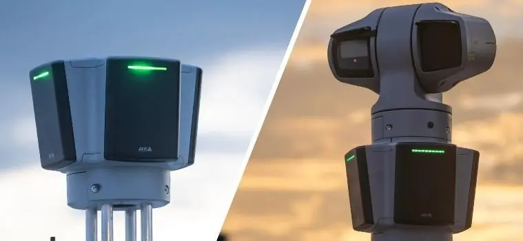 Nový 360° radar Axis s pomocí AI rozpozná osoby na ploše téměř šesti fotbalových hřišť