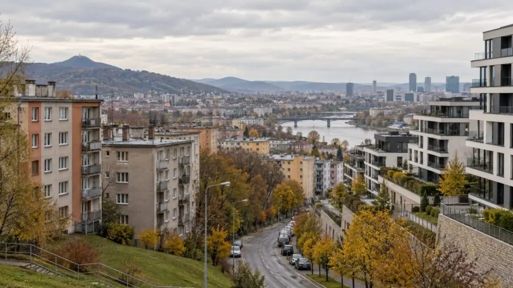 Dvě tváře českého bydlení, zdroj AI