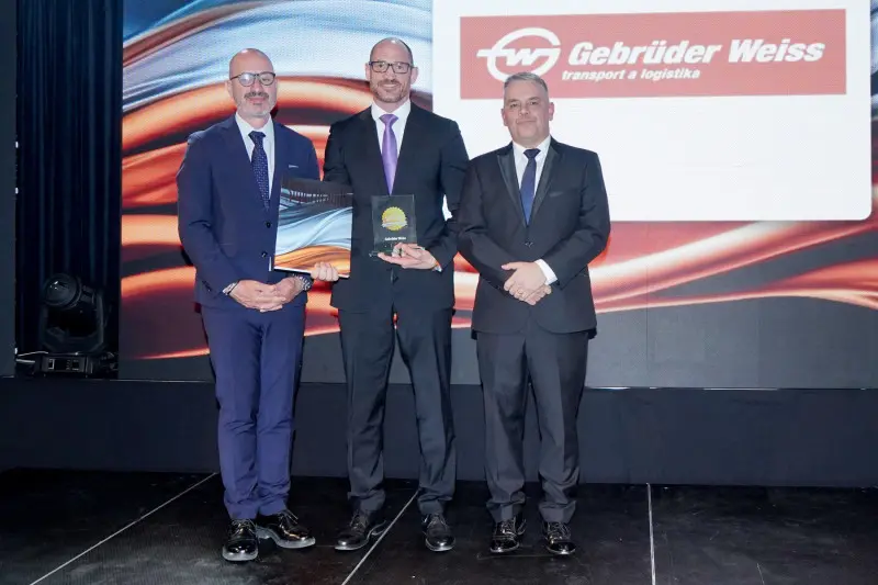 Gebrüder Weiss převzal již pošesté pečeť Czech Business Superbrands