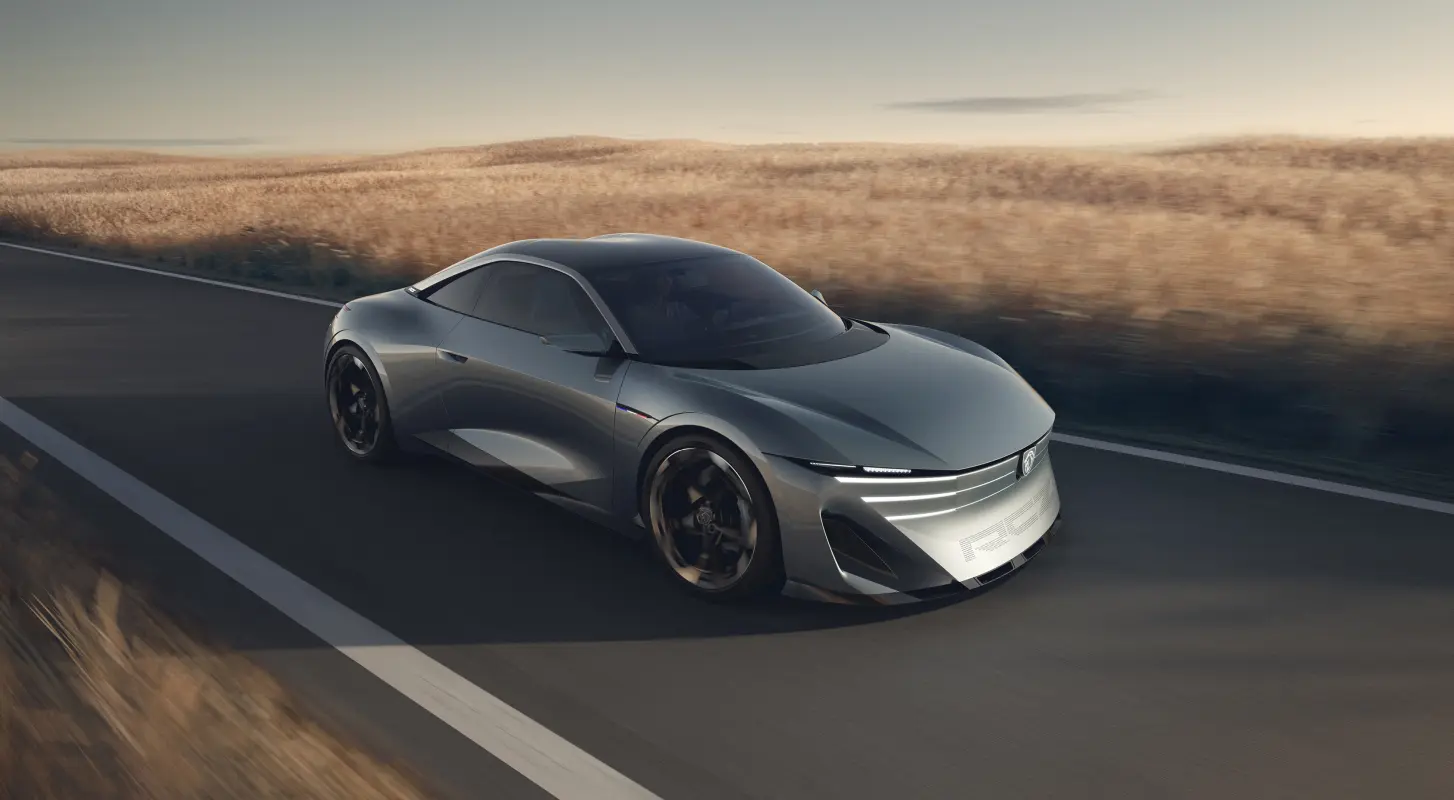 Peugeot RCZ Vision, vizual Peugeot
